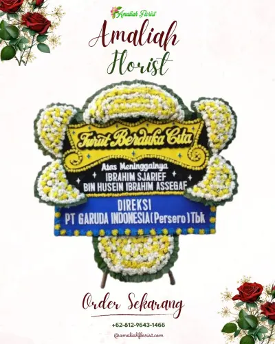 Papan Bunga Duka di Cileunyi Kulon